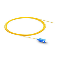 پیگتیل فیبرنوری تک رنگ SC/UPC SM 1 CORE کد G657 